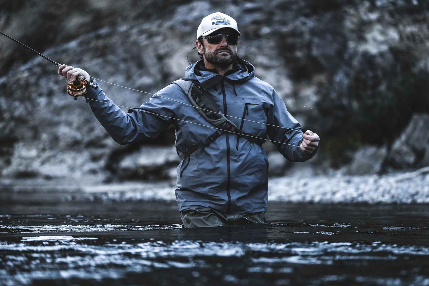 Waterproof fishing rainwear field application for technical outerwear buyer review