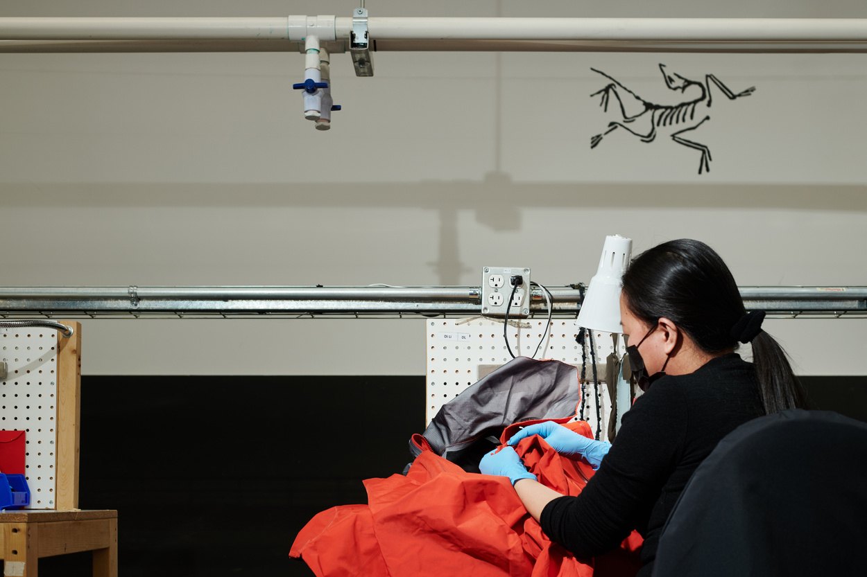 Shell jacket rework bench for waterproof breathable OEM outerwear construction review