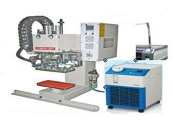 Hot & Cold Pressure Machine used in technical outerwear manufacturing