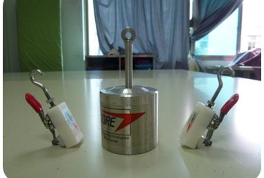 Bench Needle Detection Set used in technical outerwear manufacturing